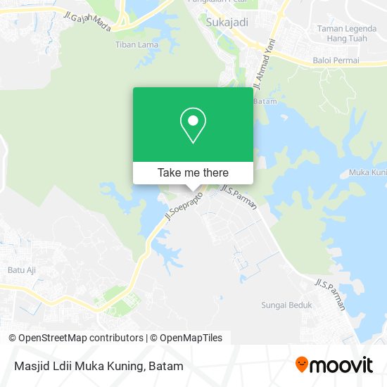 Masjid Ldii Muka Kuning map