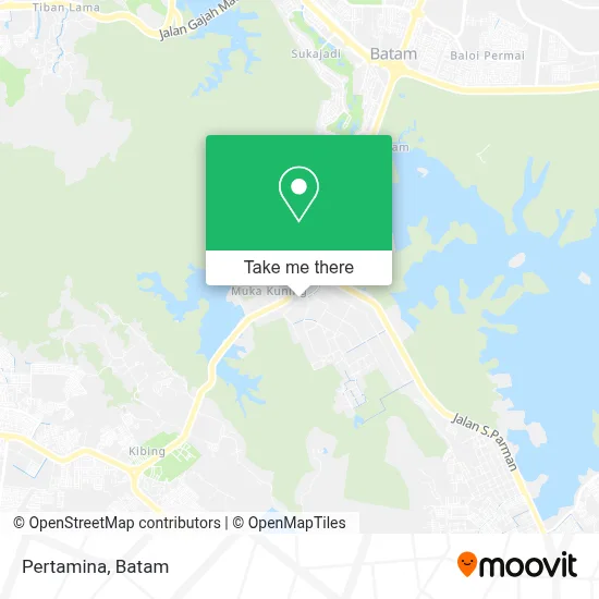 Pertamina map
