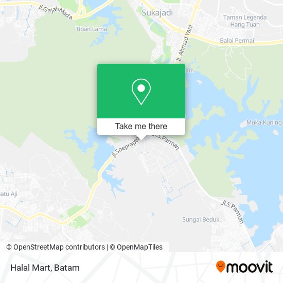 Halal Mart map