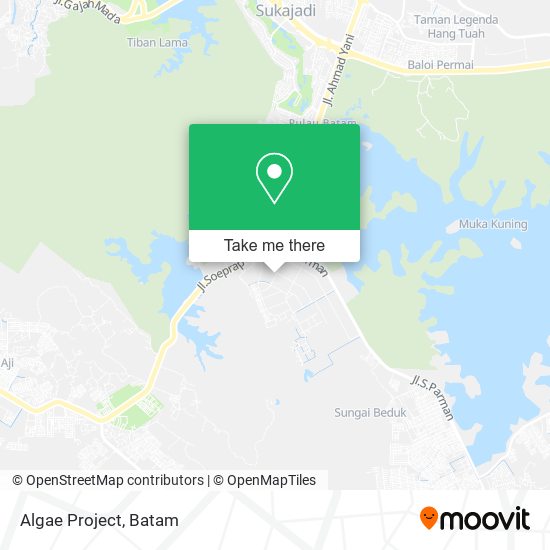 Algae Project map