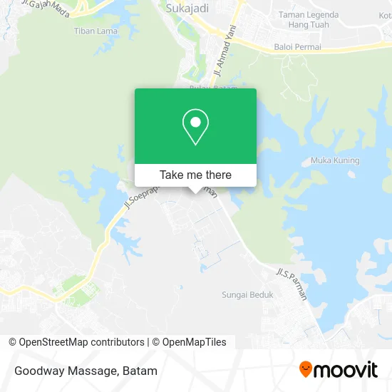 Goodway Massage map