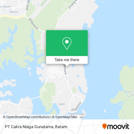 PT Cakra Niaga Gunatama map