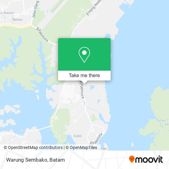 Warung Sembako map