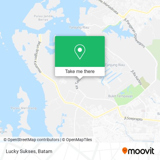 Lucky Sukses map