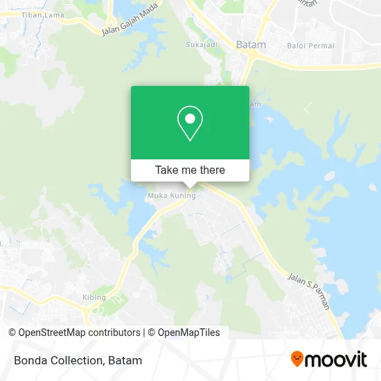 Bonda Collection map