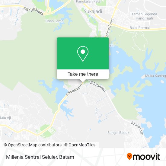 Millenia Sentral Seluler map