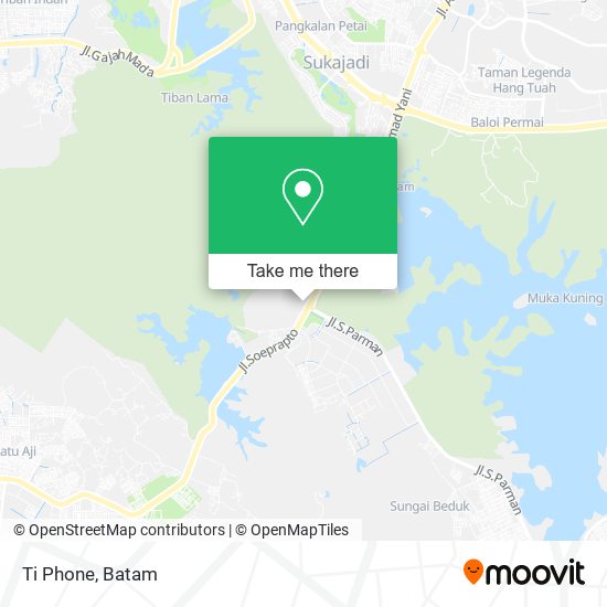 Ti Phone map