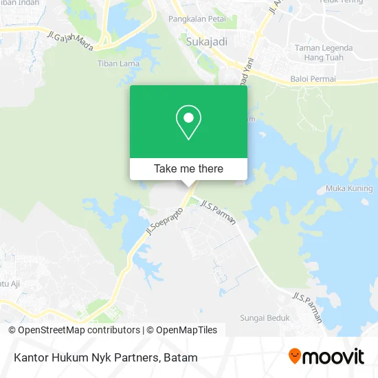 Kantor Hukum Nyk Partners map