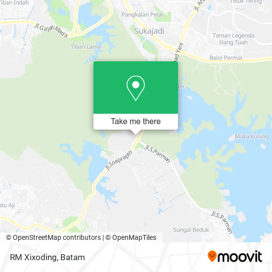 RM Xixoding map