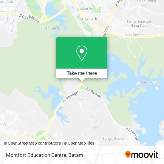 Montfort Education Centre map