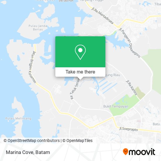 Marina Cove map