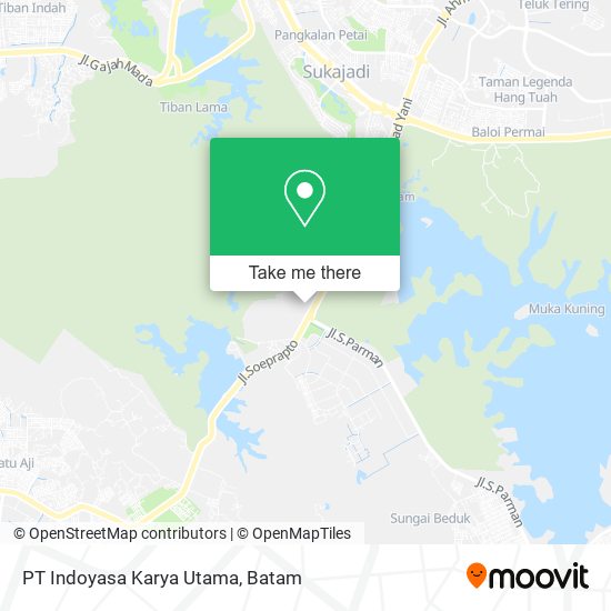 PT Indoyasa Karya Utama map