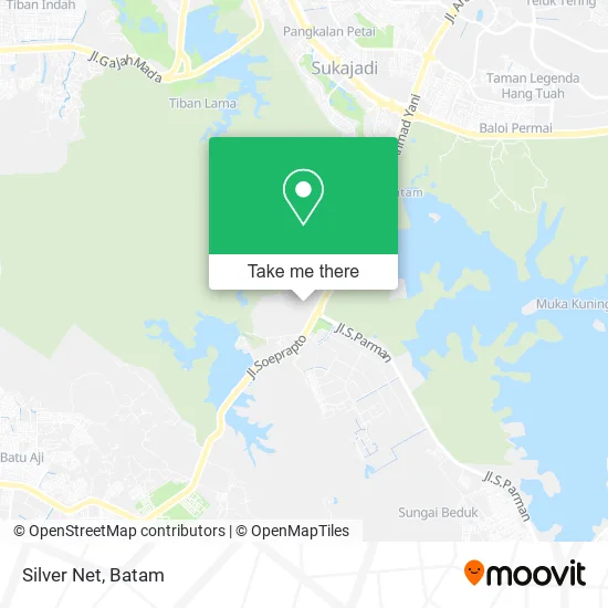 Silver Net map