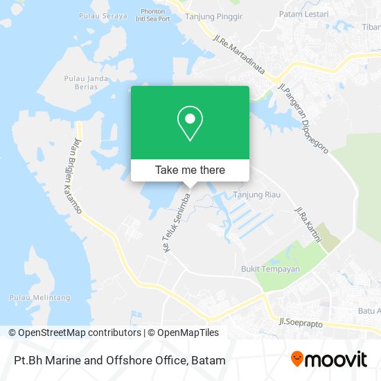 Pt.Bh Marine and Offshore Office map
