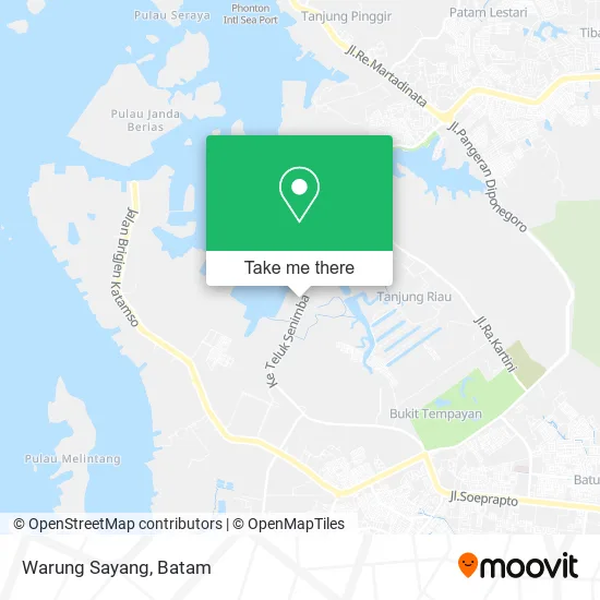 Warung Sayang map