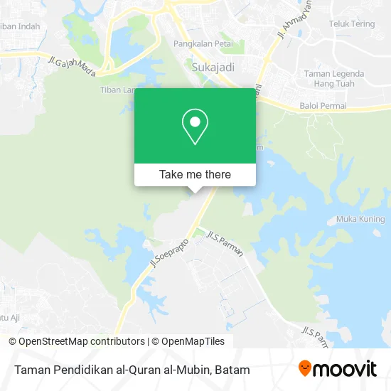 Taman Pendidikan al-Quran al-Mubin map