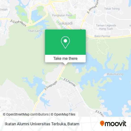 Ikatan Alumni Universitas Terbuka map