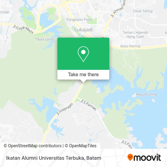 Ikatan Alumni Universitas Terbuka map