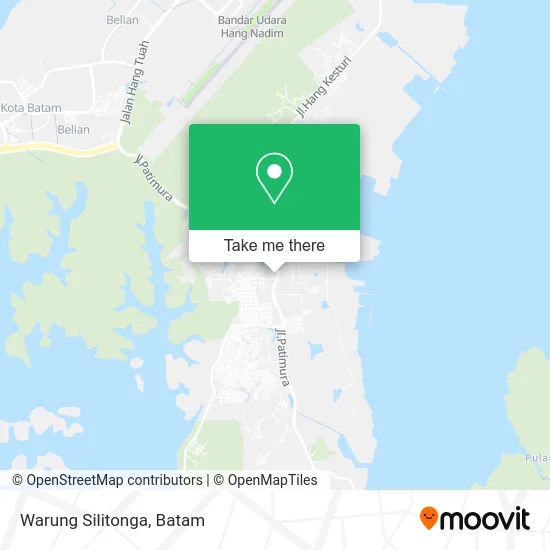 Warung Silitonga map