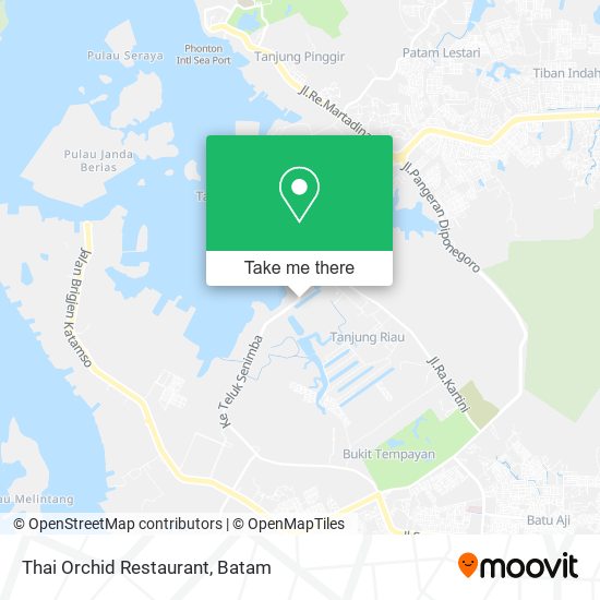 Thai Orchid Restaurant map