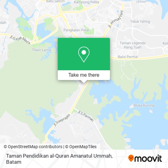 Taman Pendidikan al-Quran Amanatul Ummah map