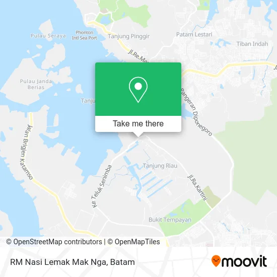 RM Nasi Lemak Mak Nga map