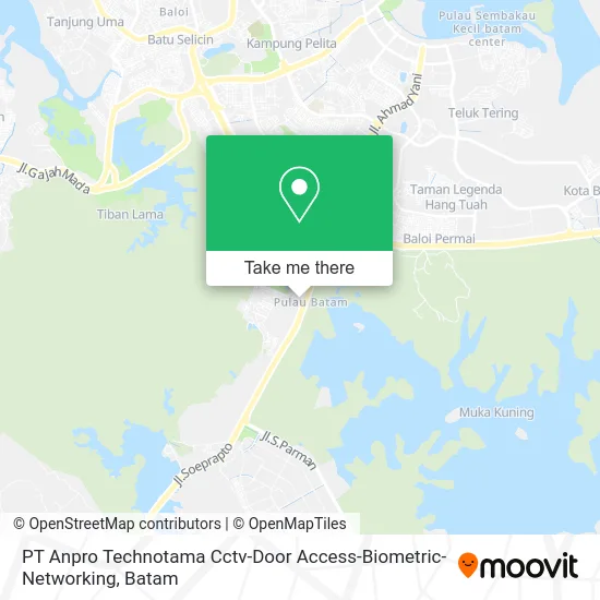 PT Anpro Technotama Cctv-Door Access-Biometric-Networking map