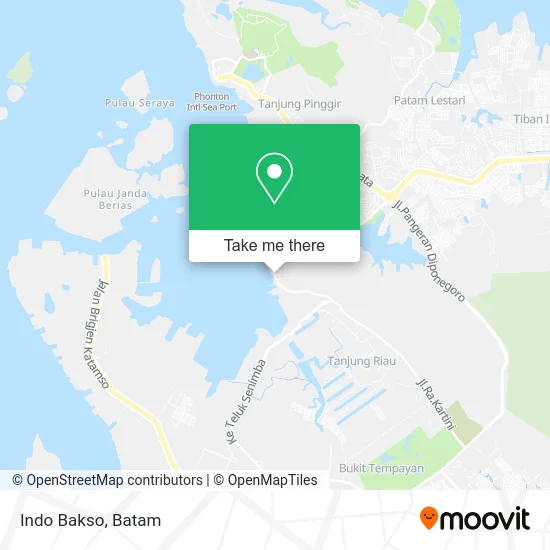 Indo Bakso map