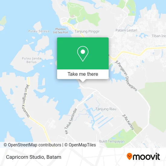 Capricorn Studio map