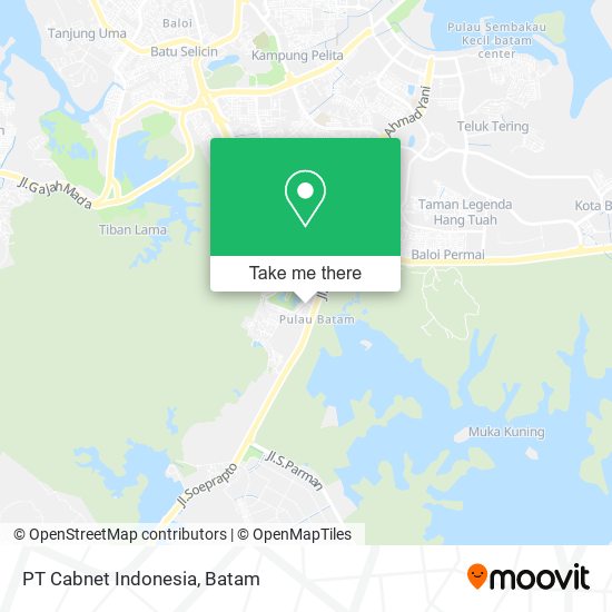 PT Cabnet Indonesia map