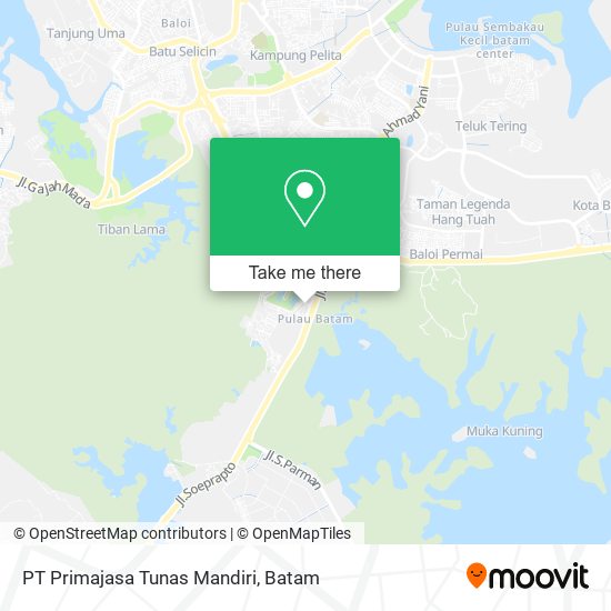 PT Primajasa Tunas Mandiri map