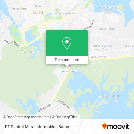 PT Sentral Mitra Informatika map