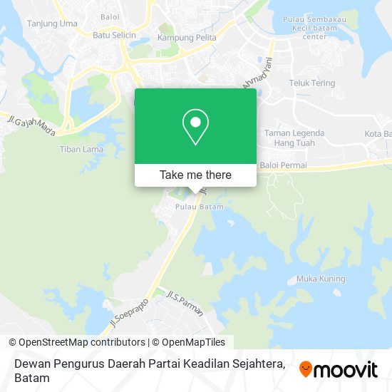 Dewan Pengurus Daerah Partai Keadilan Sejahtera map