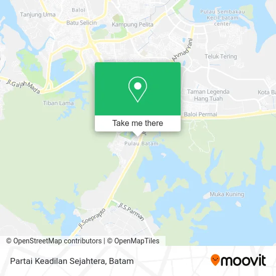 Partai Keadilan Sejahtera map