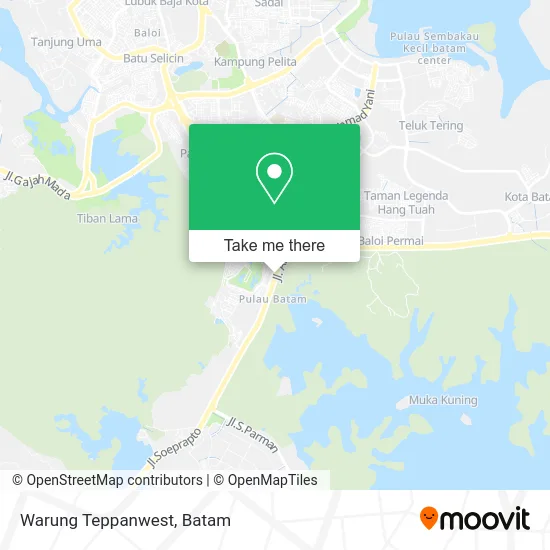 Warung Teppanwest map