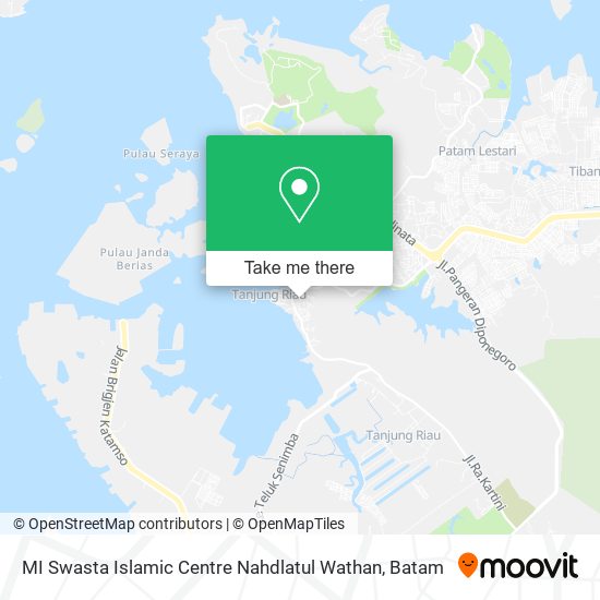 MI Swasta Islamic Centre Nahdlatul Wathan map