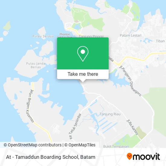At - Tamaddun Boarding School map