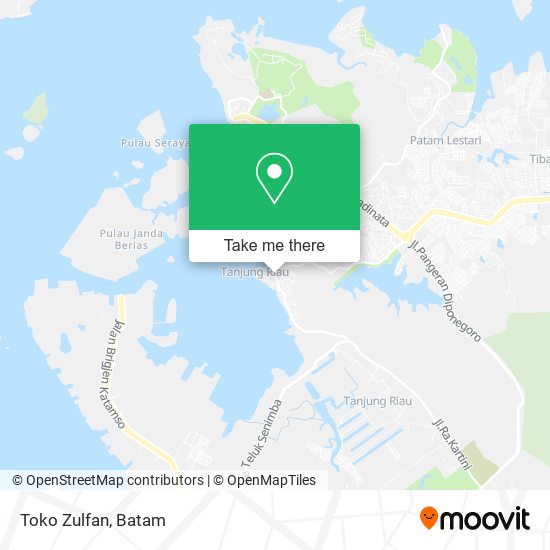 Toko Zulfan map