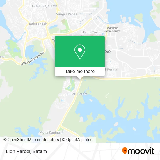 Lion Parcel map