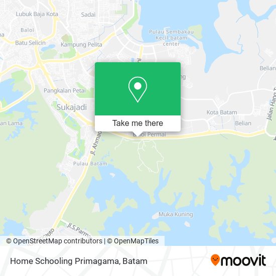 Home Schooling Primagama map