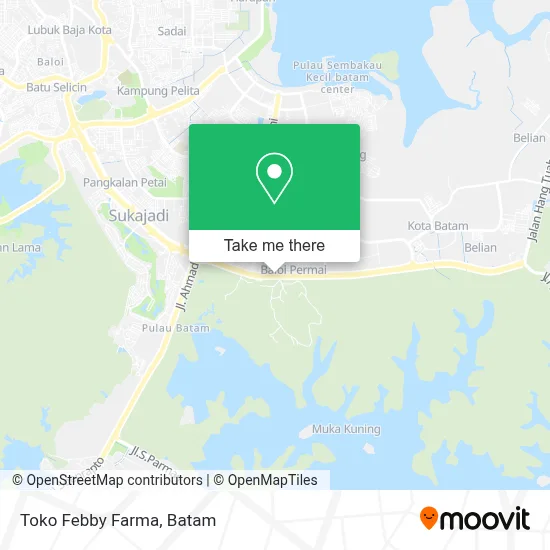 Toko Febby Farma map