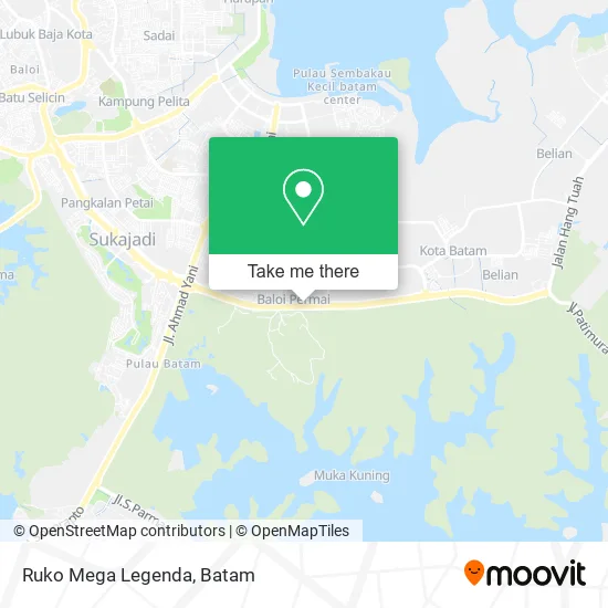 Ruko Mega Legenda map