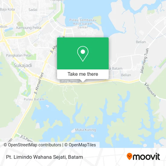 Pt. Limindo Wahana Sejati map