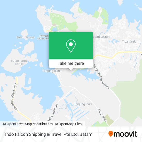 Indo Falcon Shipping & Travel Pte Ltd map