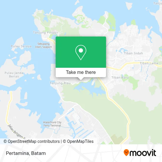 Pertamina map