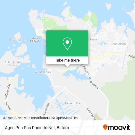 Agen Pos Pas Posindo Net map