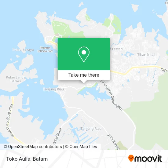 Toko Aulia map