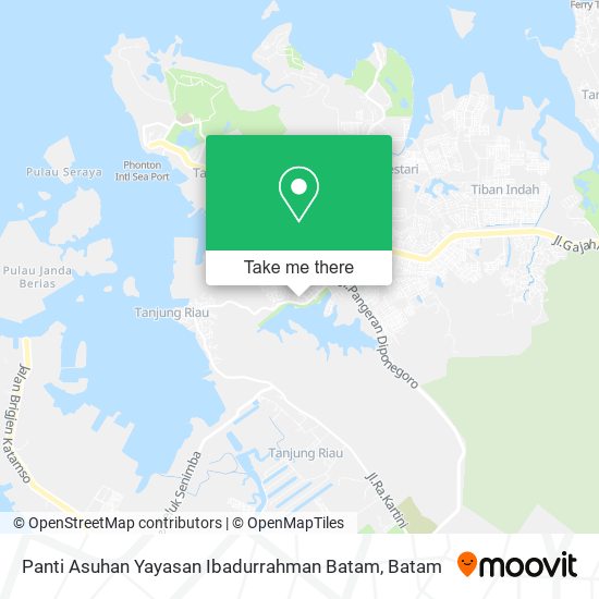 Panti Asuhan Yayasan Ibadurrahman Batam map
