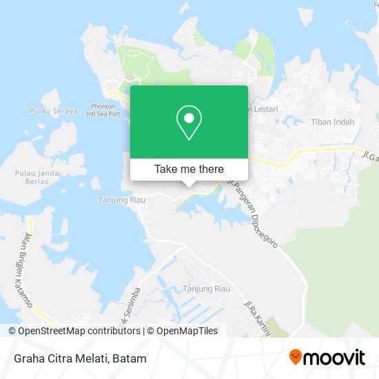 Graha Citra Melati map