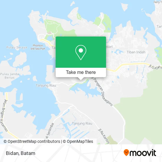 Bidan map